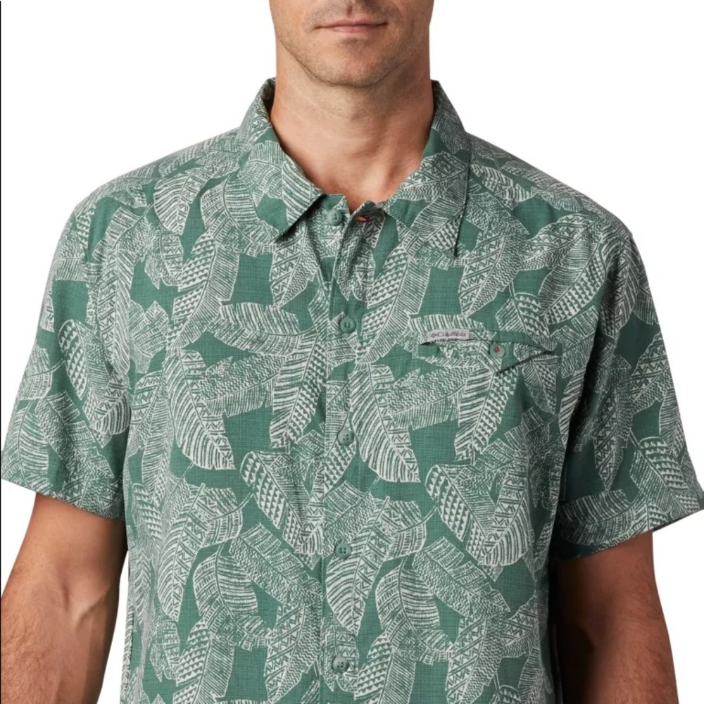 NWT Men's Columbia Lakeside Trail  Thyme Green LT